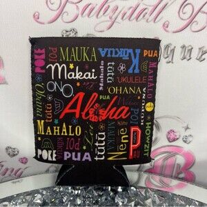 Hawaii shops of Hawaii can coozie cooler holder aloha island beach summer drink